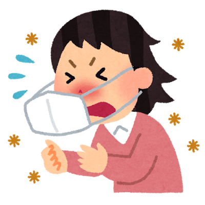 花粉症のくしゃみ